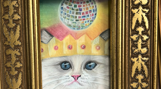 Drinks and Pets: My Artwork at Bossa in Strathbungo