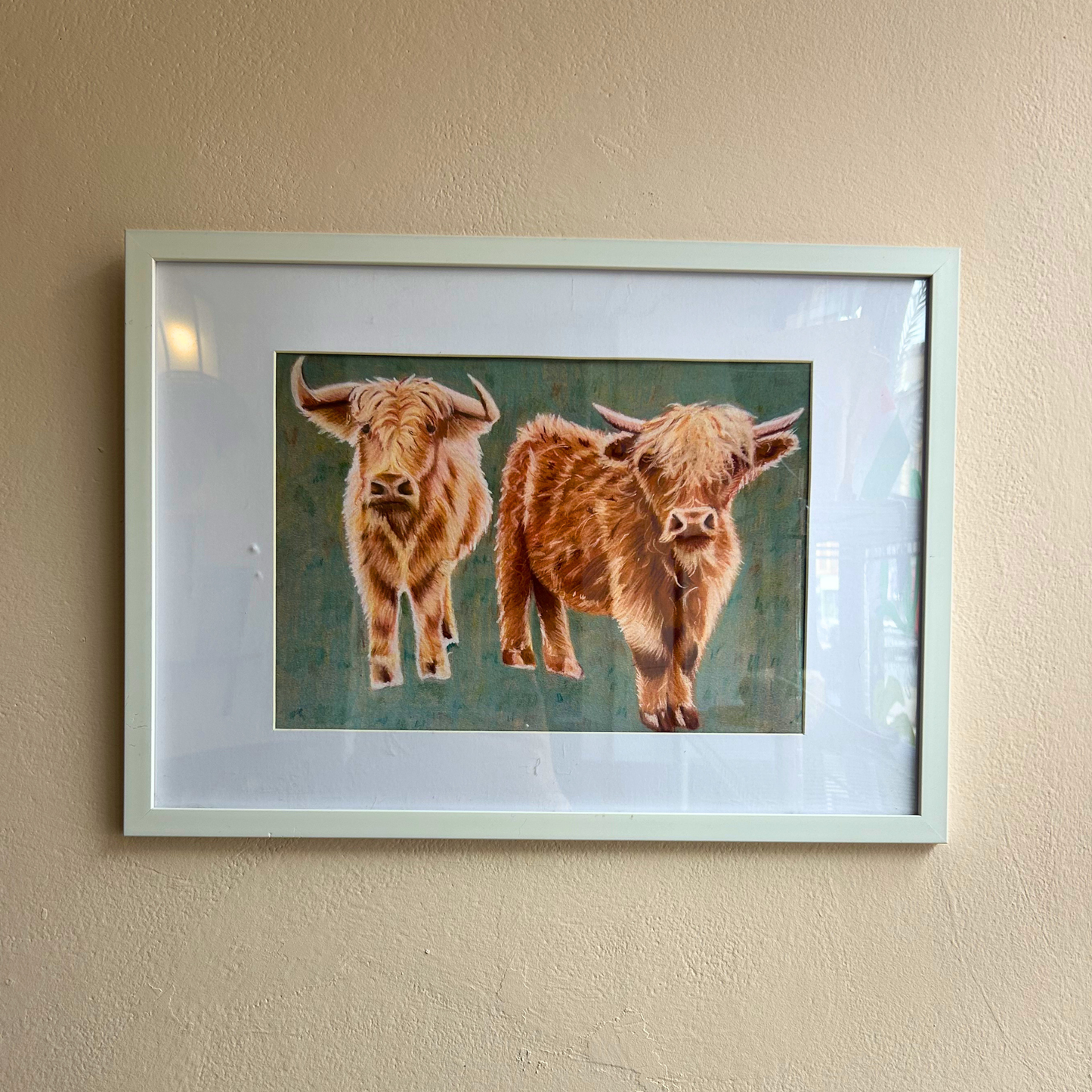 Anne & Doris | Highland Cows Art Print