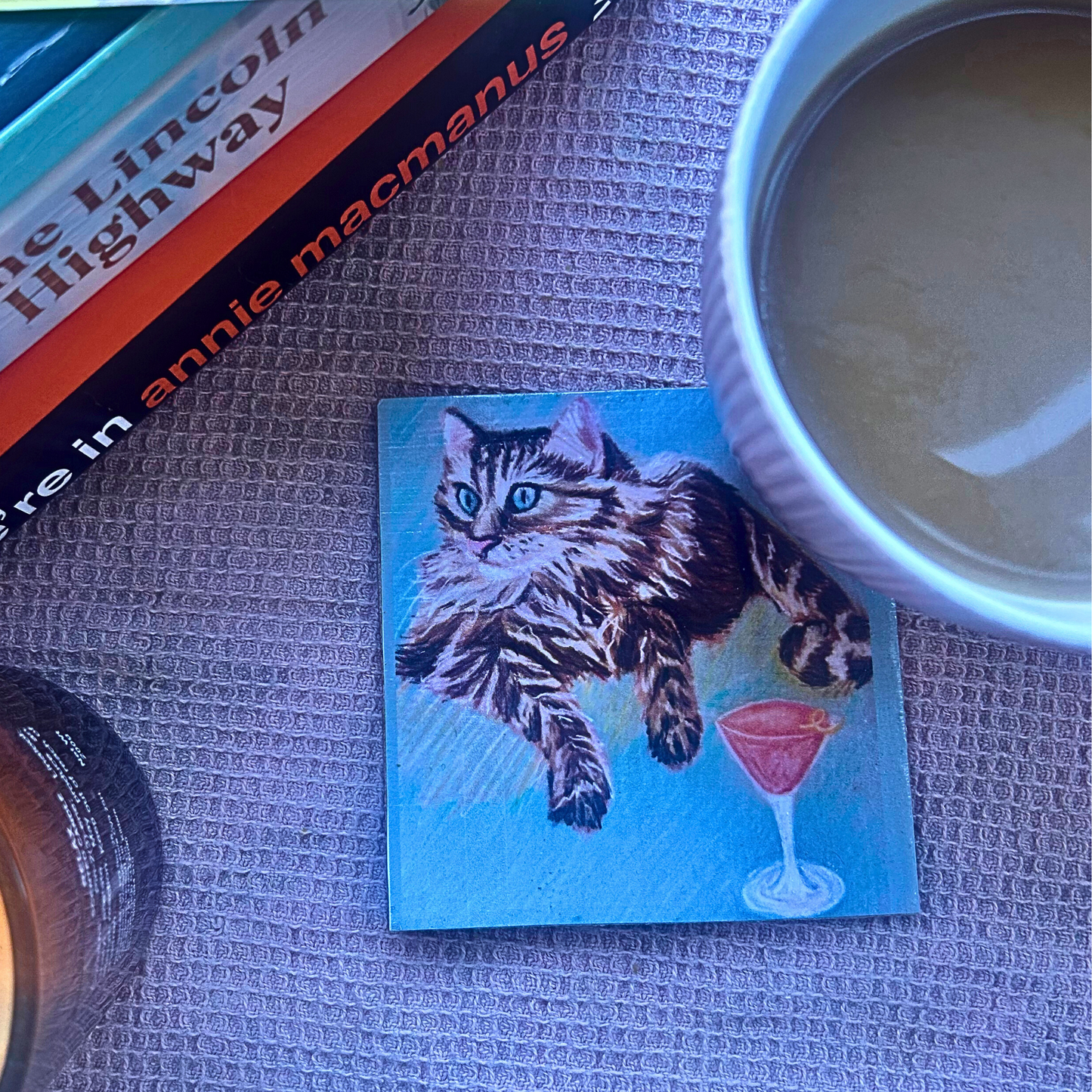 Perfectly Cosmopolitan – Illustrated Coaster