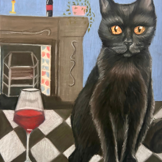 Fireplace Companion Drawing