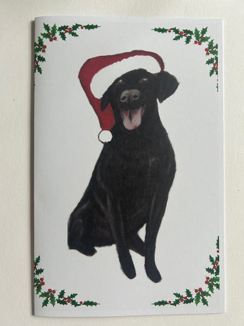Pack of 12 assorted dog and cat Christmas cards